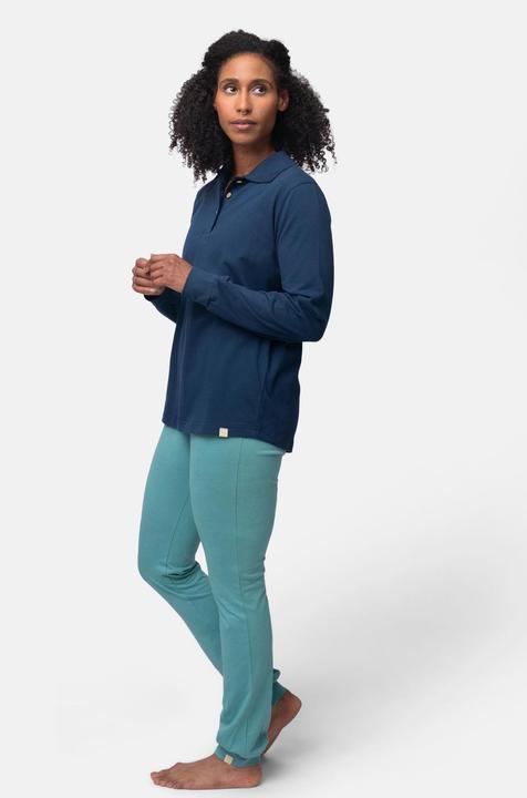 Immagine prodotto greenjama Camicia a maniche lunghe con collo a polo (44)