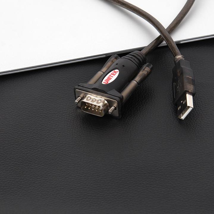 Immagine prodotto Unitek Y-105 USB v. 1.1. RS232 Nero Cavo interfaccia/adattatore (1.50 m)