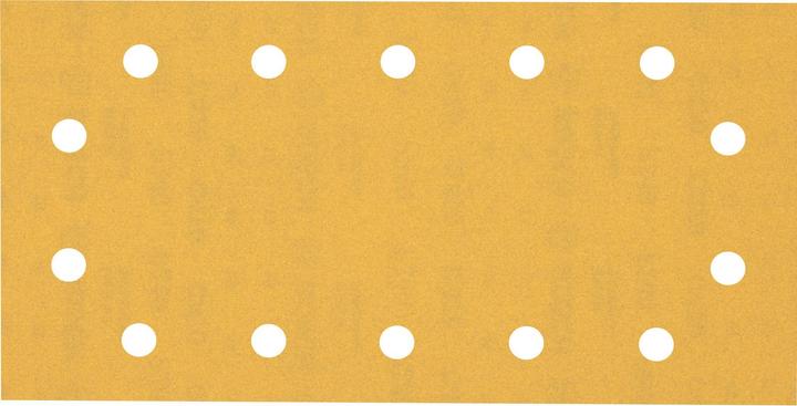 Image du produit Bosch Professional Zubehör EXPERT C470 Papier abrasif à 14 trous pour ponceuses vibrantes, 115 x 230 mm, G 240, 50 pcs. (240)