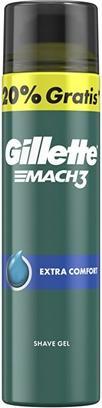 Actual product image Gillette Venus Gillette - Shaving Gel Mach3 Extra Comfort (Shave Gel) 200+40 ml (240 ml)