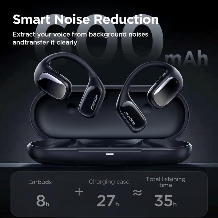 Produktbild Joyroom Openfree JR-OE1 kabellose On-Ear-Kopfhörer – dunkelblau (18 h, Kabellos)