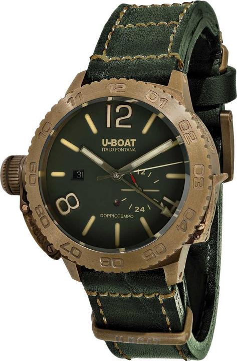 Image du produit U-Boat 9088 Doppiotempo Bronze automatique 46mm 10ATM (Swiss Made, 46 mm)