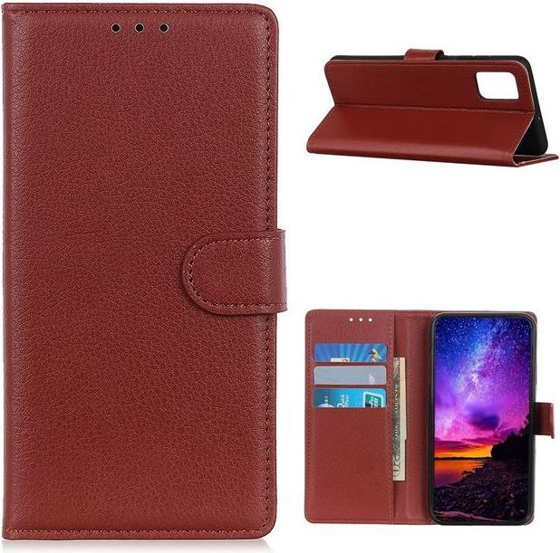 Produktbild MU Classic Litchi Leder Bookcover Series (Xiaomi Poco M3)