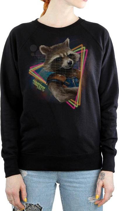 Immagine prodotto Guardians Of The Galaxy Neon Rocket Felpa Donna (XL)