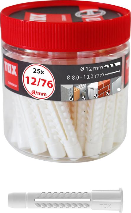 Produktbild Tox Allzweckdübel Deco in Runddose (25 Stk.)