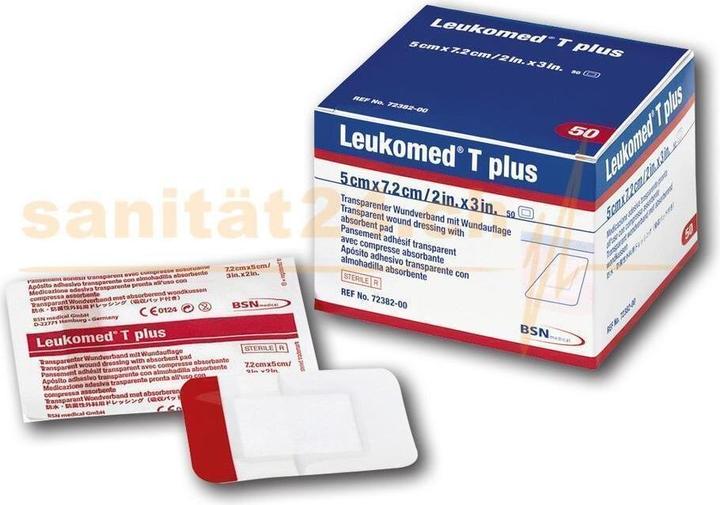 Produktbild BSN T plus transparenter Wundverband 8x10cm mit Wundauflage (5 x)