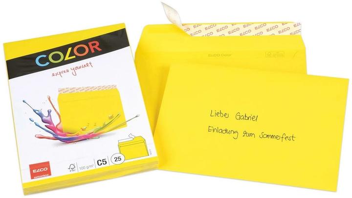 Actual product image Elco Couvert Color, without window (C5, 25 x)