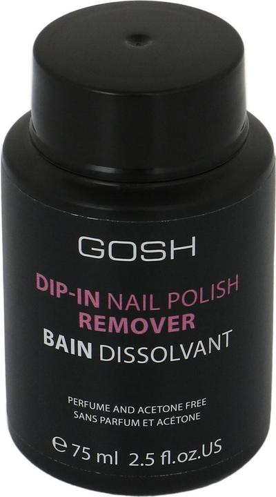 Image du produit Gosh Dip-In dissolvant pour vernis à ongles 75 ml