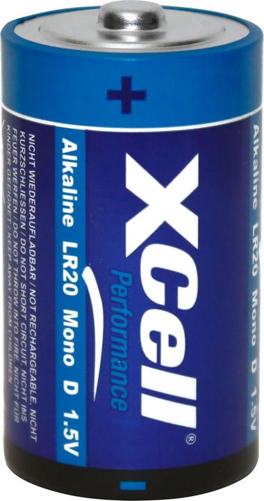 Immagine prodotto Hückmann Batteria tipo D (mono), LR20, alcalina ad alte prestazioni, 1,5 V, set da 2 (2 pz., D)