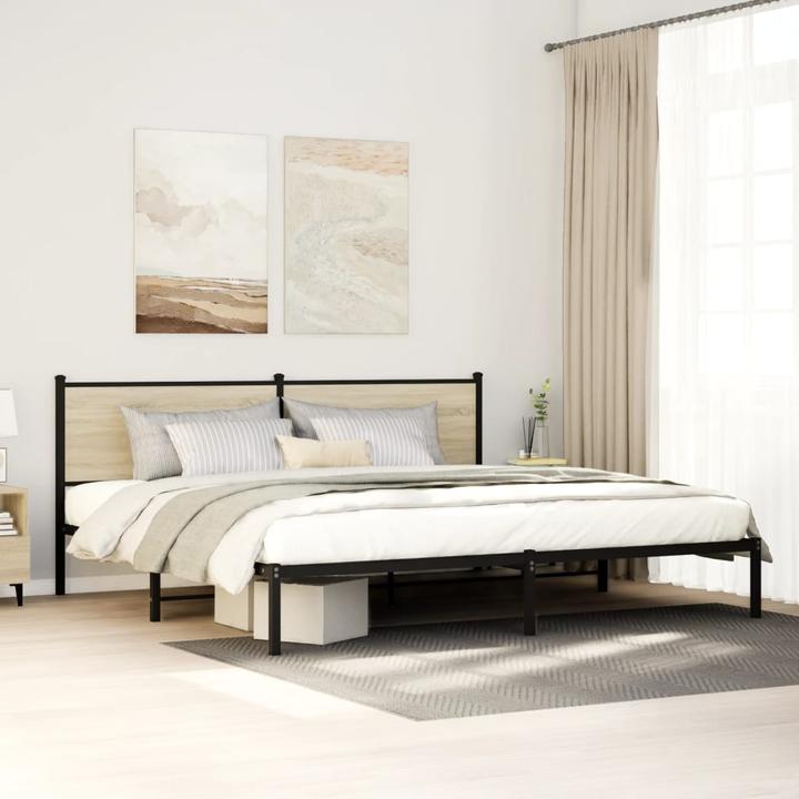 Actual product image VidaXL Bed without mattress (193 x 203 cm)