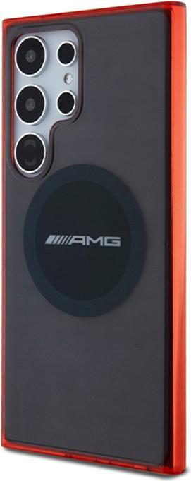 Immagine prodotto Mercedes AMG AMHMS24L23HBCK S24 Ultra S928 czarny/nero custodia rigida MagSafe trasparente bicolore (Samsung Galaxy S24 Ultra)