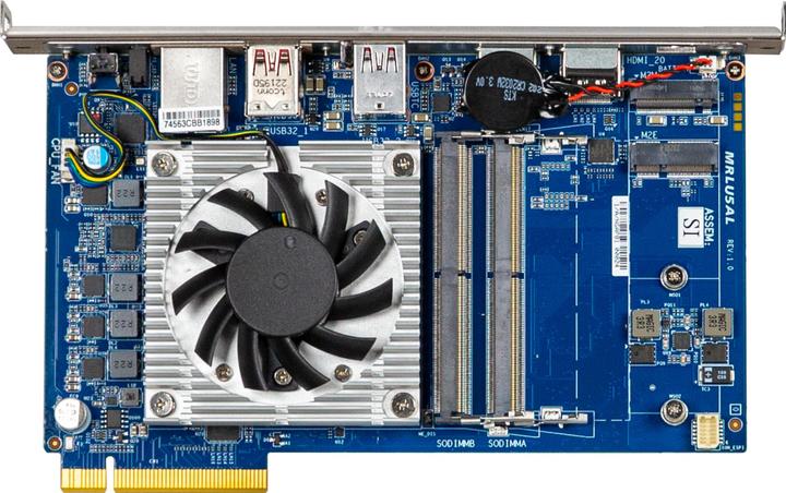 Produktbild Step PC Micro SDM-7135 inkl. Windows 11 Pro (Core i5-1335U 16GB 256GB NVMe SSD Iris Xe Wi-Fi 6E Blue (Intel Core i5-1335U, 16 GB, 256 GB)