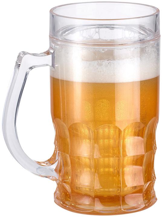 Produktbild Rosenstein & Söhne Doppelwandiger Bierkrug, Bier- & Getränke-Kühler (0.30 l, 1 x)