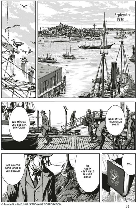 Produktbild H.P. Lovecrafts Berge des Wahnsinns 1 (Deutsch, Gou Tanabe, 2020)
