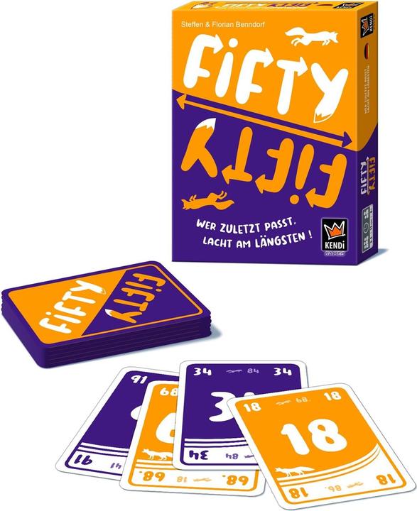 Actual product image Kendi Games Fifty Fifty (d) (German)