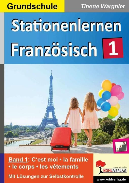 Actual product image Stationenlernen Französisch / Band 1 (French, German, Tinette Wargnier, Milena Angioni, 2021)