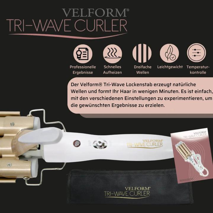 Image du produit Lipo Tri-Wave Curler