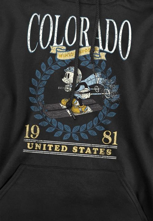 Immagine prodotto Disney Colorado Ski Felpa con Cappuccio Topolino Uomo (XL)