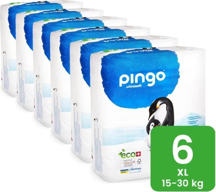 Immagine prodotto Pingo Pannolini ecologici (Dimensione 6, Pacco mensile, 192 Pezzo/i)