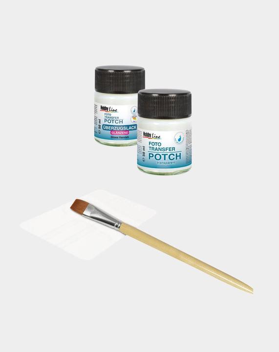 Actual product image I Am Creative Photo Transfer Potch Set (Transparent, 50 ml)