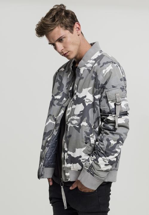 Image du produit Urban Classics Vintage Camo Cotton Bomber Jacket (L)