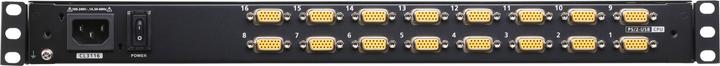 Image du produit Aten CL3116NX Commutateur KVM, 18,5 pouces TFT, VGA, PS/2-USB, 16 ports, DE-Layout