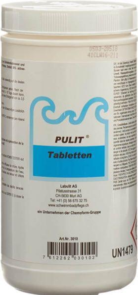 Actual product image Labulit Chlorine tablets 20g (5000 g, 12096 ml)