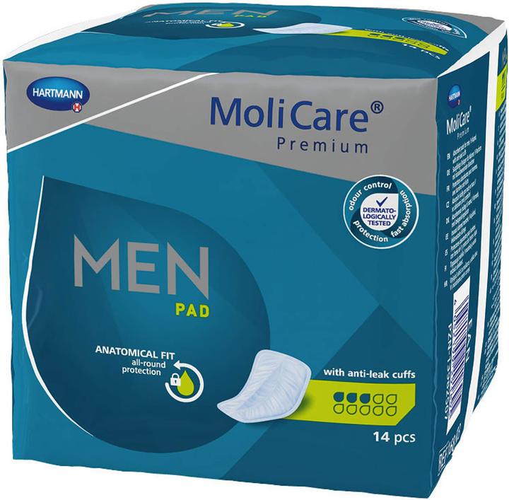 Produktbild MoliCare Men Pad 3 Inkontinenz Einlage (14 x)