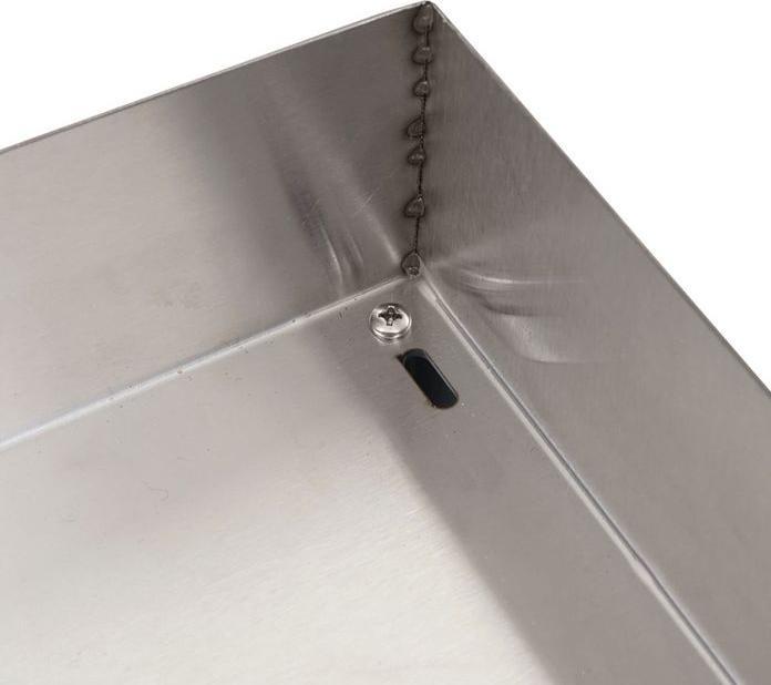 Produktbild Mendler XL Mähroboter-Garage mit Pflanzkasten HWC-G60, Metall 47x70x100cm, Edelstahl (Mähroboter, Mähroboter Garage)