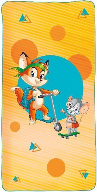 Roth Drap de bain pour enfants "Fredo & Fitzi", 600 x 1.200 mm (60 x 120 cm)