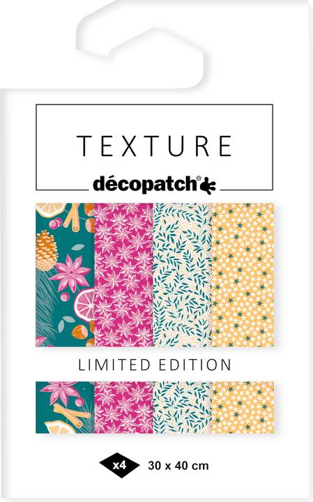 Actual product image Décopatch Sheet of paper Christmas Zit (30 x 40 cm, 960 x)