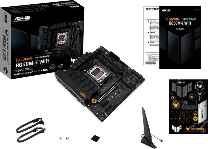 Image du produit ASUS TUF Gaming B650M-E (AM5, AMD B650M, mATX)