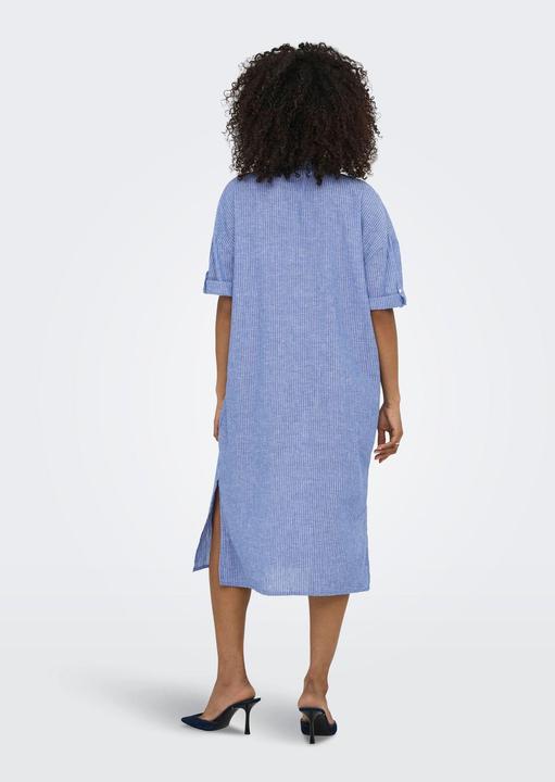 Immagine prodotto JdY Locker geschnitten Hemdkragen Voluminöser Armschnitt Midikleid Kleid (XL)