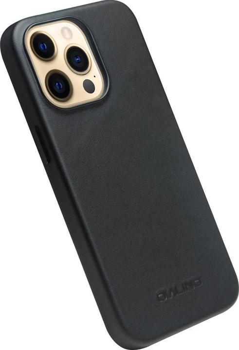 Immagine prodotto QiAlino Coque cuir véritable (compatibile MagSafe) (Apple iPhone 13 Pro Max)