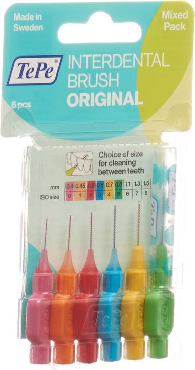 TePe Interdental Brush assortiert 6 Stück (6 x)