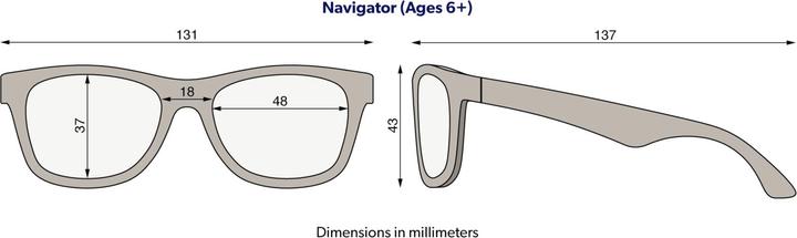 Produktbild Babiators Polarisiert Navigator Jet Black