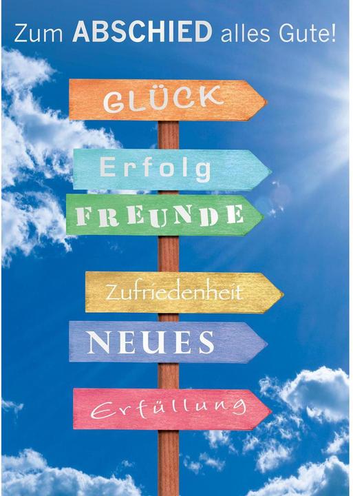 ABC Carte Giganto Adieu (1 pcs)