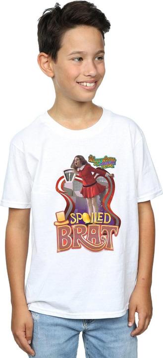 Actual product image Willy Wonka & the Chocolate Factory Boys Spoiled Brat T-Shirt (140, 146)