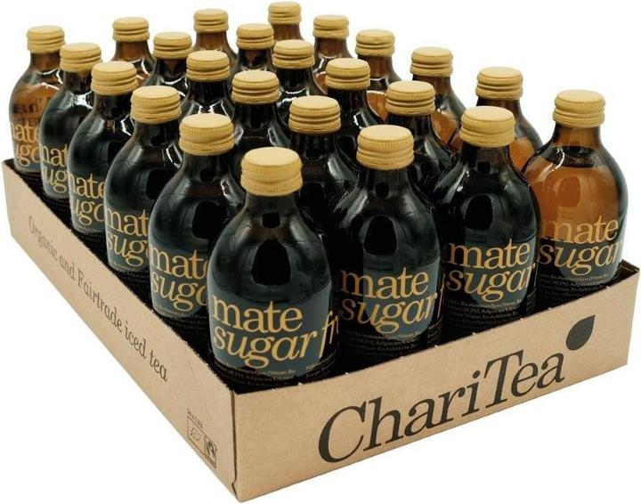 Immagine prodotto ChariTea Mate Ginger Senza Zucchero (24 x 33 cl)
