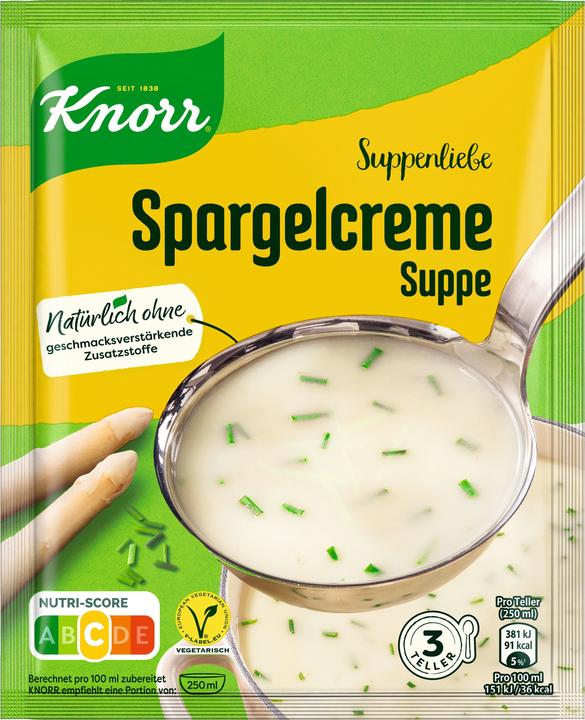 Image du produit Knorr Suppenliebe Spargel Cremesuppe donne 750 ml (750 ml)