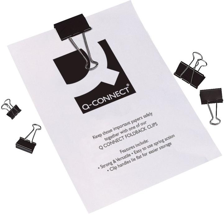 Produktbild Q-Connect Foldback Clips (10 x)