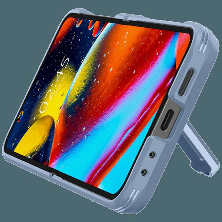 Actual product image Spigen Tough Armor TPU Back Cover Blue Samsung Galaxy Z Flip 6 (Samsung Galaxy Z Flip6)