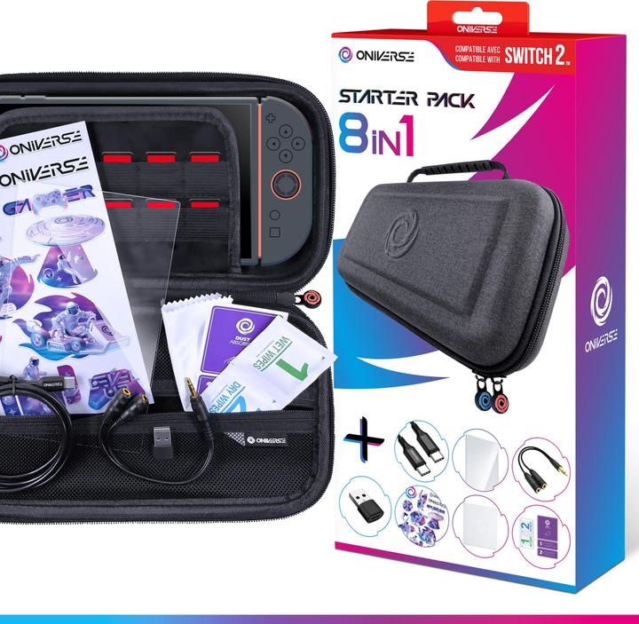 Immagine prodotto Oniverse Switch 2™ 8 in 1 Starter-Pack - Gaming-Zubehör (Switch)