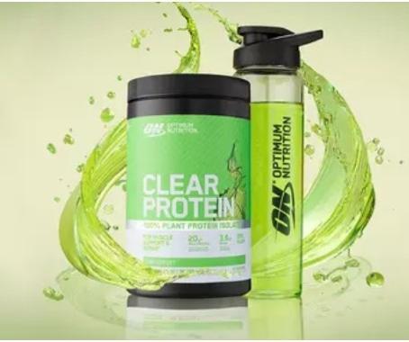 Immagine prodotto Optimum Nutrition Proteine vegane trasparenti di (Calce, sorbetto, 1 pz., 280 g)