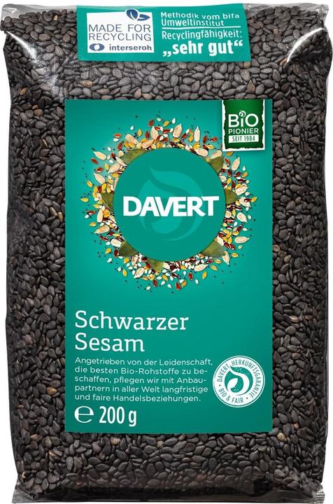 Produktbild Davert Schwarzer Sesam (200 g)