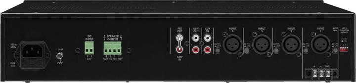 Actual product image Monacor PA-900 120 W ELA amplifier (Amplifier)