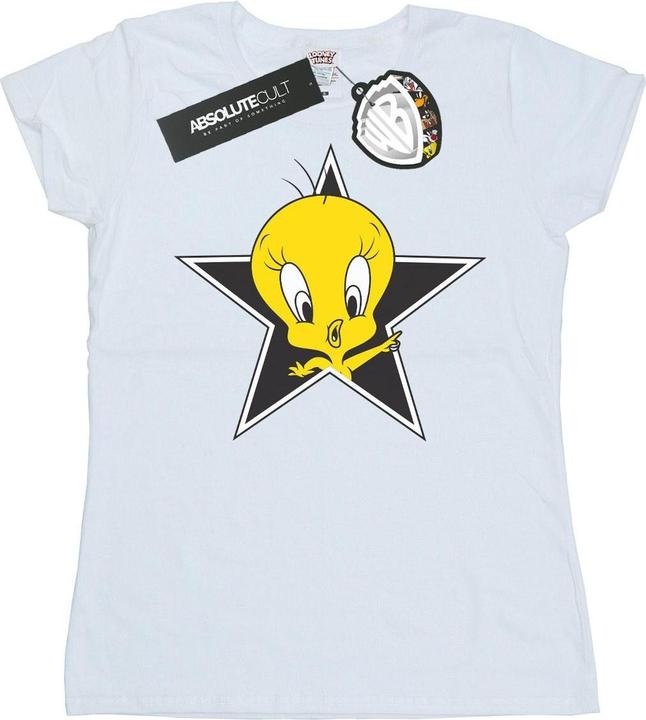 Immagine prodotto Looney Tunes Tweety Pie Star Maglietta Donna (L)