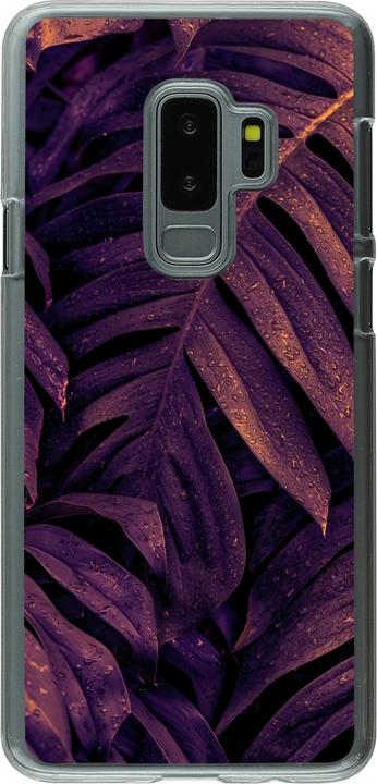 Produktbild PhoneLook Hülle transparent Purple Light Leaves (Samsung Galaxy S9+)