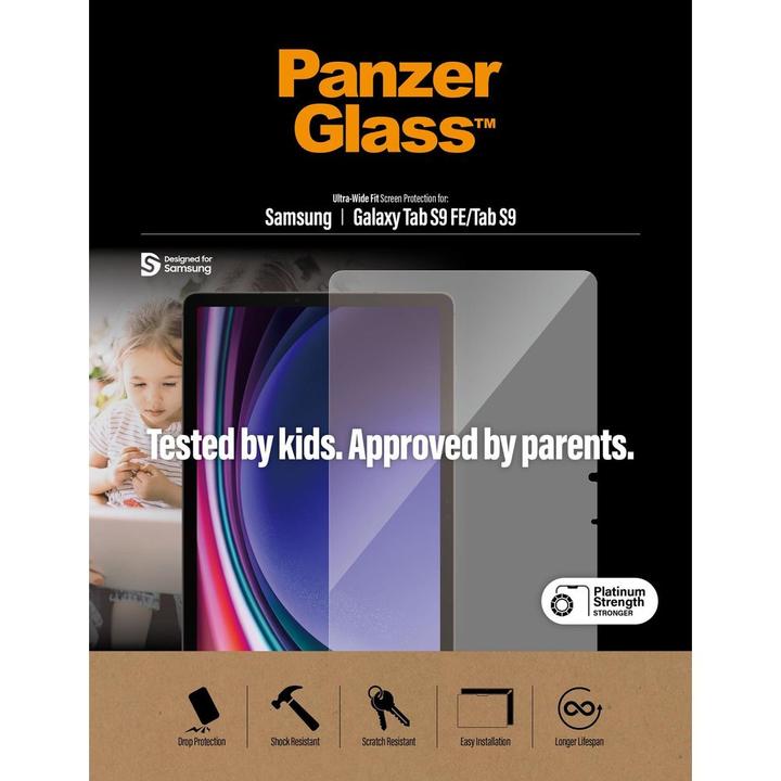 Immagine prodotto PanzerGlass Samsung Tab S9 UWF (1 Pezzo/i, Galaxy Tab S9, Galaxy Tab S9 FE)