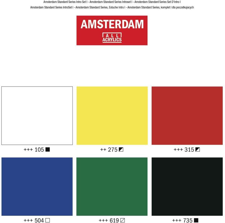 Produktbild Amsterdam Starter Set (Mehrfarbig, 20 ml)